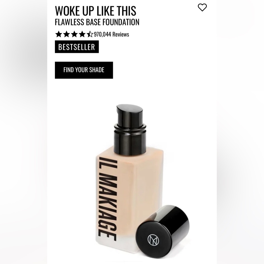 Il Makiage Woke Up Like This Foundation Shade 20